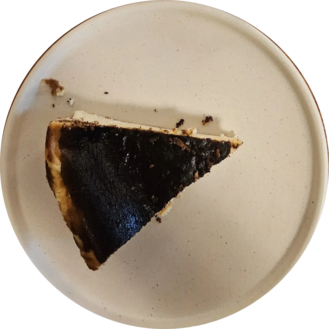 Basque cheesecake